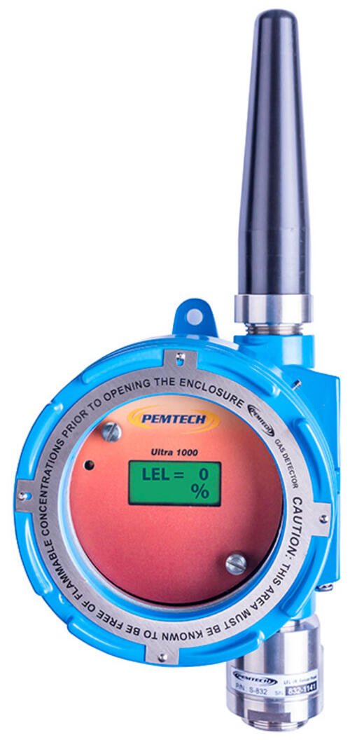 Combustible Gas Detector  PureAire LEL Gas Monitor